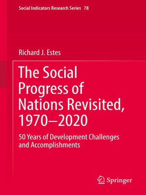 cover image of The Social Progress of Nations Revisited, 1970–2020